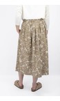 Mama B Cumino Pesci S Cumino Crinkle Print Skirt  