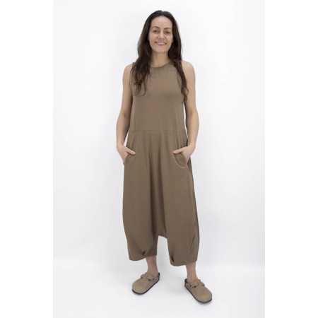 Mama B IOS U Cumino Jumpsuit - Beige