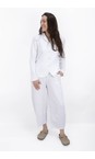 Mama B Bianco Adel J Bianco Fitted Crinkle Jacket  