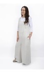 Mama B Calce Finet L Plain Linen Jumpsuit  