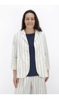 Mama B Latte Cima PS Pinstripe Jacket  