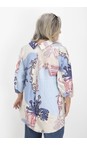 NOEN Blue 61 Abstract Printed Shirt  
