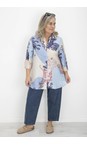 NOEN Blue 61 Abstract Printed Shirt  