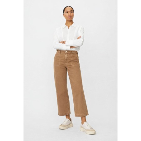 Masai Clothing MaPalisse Otter Cropped Trouser - Otter