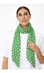 Masai Clothing Mint Green MaAlong Mint Green Print Scarf  