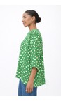 Masai Clothing Mint Green MaBecca Mint Green Print Top  