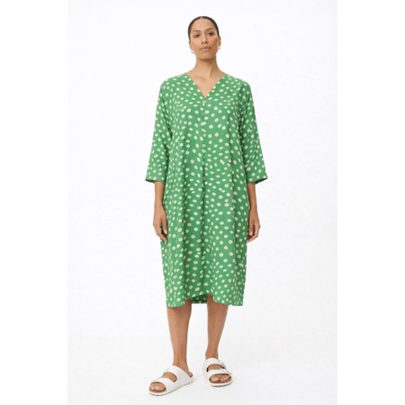 Masai Clothing MaNodetta Mint Green Print Dress - Green