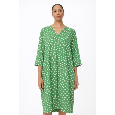 Masai Clothing MaNodetta Mint Green Print Dress - Green