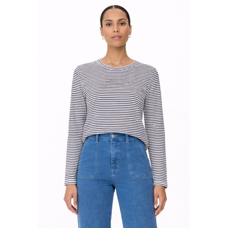 Masai Clothing MaDaritha Stripe Top - Blue