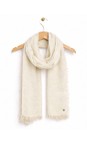 V.Fraas 012 White Fraas White Wrap Scarf  