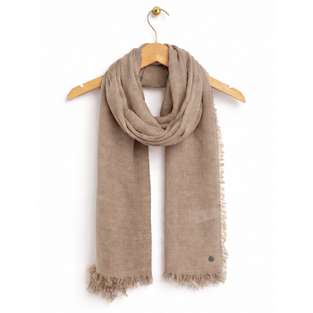 V.Fraas Fraas Camel Wrap Scarf 180 Camel