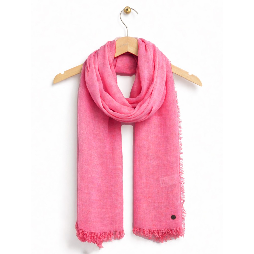 V.Fraas Fraas Pink Wrap Scarf 456 Pink