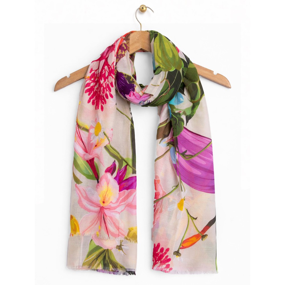 V.Fraas Fraas Cotton Scarf 023 Buttercream