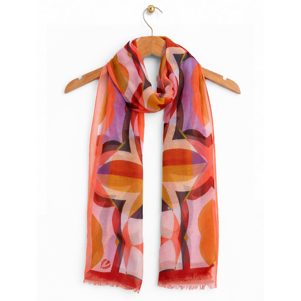 V.Fraas Fraas Eco Scarf 266 Bird Of Paradise