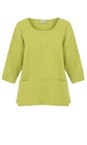 Thing Olive Erin Olive Pocket Linen Top  