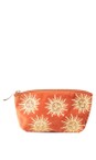 Elizabeth Scarlett Sun Goddess Rust Velvet Sun Goddess Rust Coin Purse  