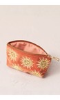 Elizabeth Scarlett Sun Goddess Rust Velvet Sun Goddess Rust Coin Purse  
