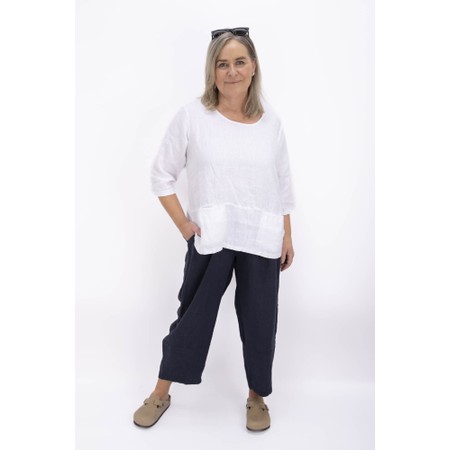 Thing Kamie Navy Balloon 7/8 Trouser - Blue