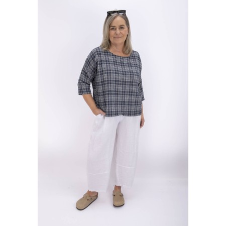 Thing Kamie White Balloon 7/8 Trouser - White