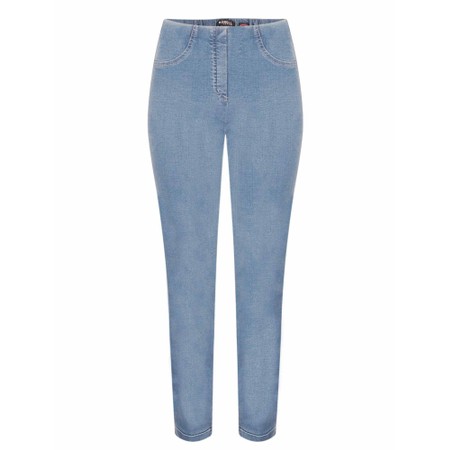 Robell Bella Light Denim Slim Fit Full Length Jean - Blue