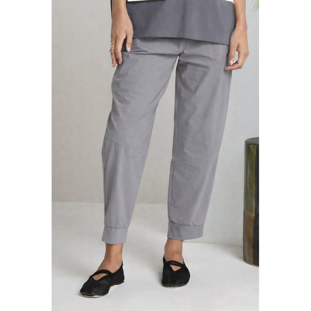 Naya Naya Taupe Slim Patch Pocket Trouser Taupe