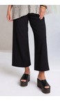 Naya Black  Naya Black Wide Leg Pocket Trouser  