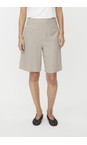 Masai Clothing Natural MaPinja Natural Linen Solid Short  