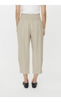 Masai Clothing Natural MaPenna Natural Linen Tapered Trouser  