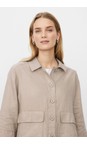 Masai Clothing Natural MaJurelle Natural Linen Jacket  
