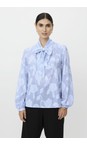 Masai Clothing Placid Blue MaBellindra Striped Jacquard Top  