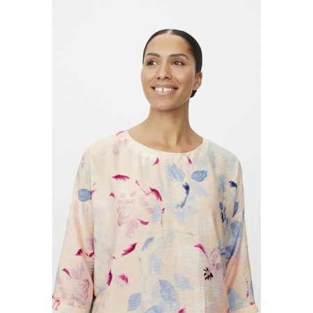 Masai Clothing MaBecca Primrose Print Top - Pink