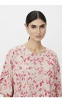 Masai Clothing Carmine MaDegana Print Linen Top  