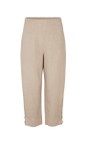 Masai Clothing Natural MaPenna Natural Linen Tapered Trouser  