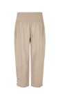 Masai Clothing Natural MaPenna Natural Linen Tapered Trouser  