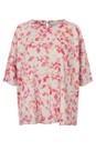 Masai Clothing Carmine MaDegana Print Linen Top  