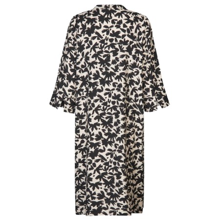 Masai Clothing MaNimes Print Dress - Black