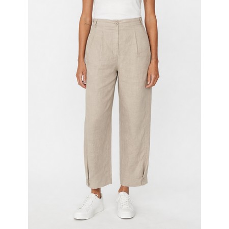 Masai Clothing MaPunna Natural Linen Trouser - Beige