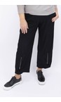 Naya Black  Naya Black Zip Detail Trouser  