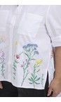 NOEN White 10 Embroidered Shirt  