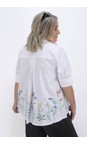 NOEN White 10 Embroidered Shirt  
