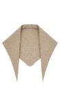Gemini Label Accessories Mushroom Triangle Neck Mushroom Plain Supersoft Wool Scarf  