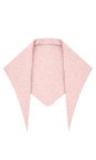 Gemini Label Accessories Pink Triangle Neck Pink Plain Supersoft Wool Scarf  