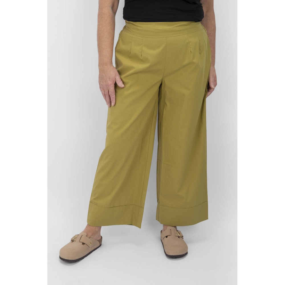 Tirelli Classic Lyocell Pant Split Pea