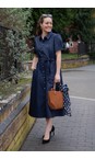 Holly Navy Dress