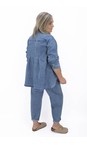 NOEN Pale Blue 61 Denim Long Jacket  