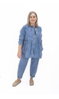 NOEN Pale Blue 61 Denim Barrel Leg Jean  