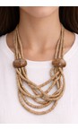 Naya Stone Naya Multi String Bead Necklace  