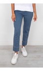 Robell Light Denim Bella 09 Light Denim Ankle Crop Jean with Cuff  