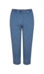 Robell Light Denim Marie 07 Light Denim Powerstretch Cropped Jean  