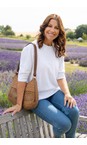 Gemini Label Accessories Natural Marbella Natural Woven Handbag  